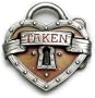 TAKEN HEART Belt Buckle Rockabilly True Love Tattoo