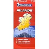 Michelin Map Ireland (Main Roads Maps, Great Britain & Ireland Series) (French Edition)