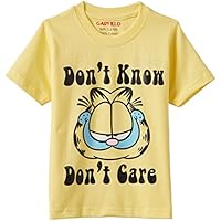 Garfield Boys' T-Shirt (B3IN016GF_Yellow_2 - 3 years)