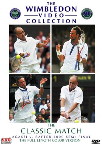 Wimbledon 2000 Semi Final Full Length Match Video Agassi vs. Rafter