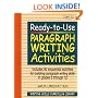 Ready-to-Use Paragraph Writing Activities: Unit 3 (J-B Ed: Ready-to-Use Activities) (v. 3)