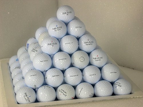 AAA Top-Flite Mix 100 Pack used golf balls