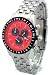 Corvette Official GM Licensed Product Chronograph Watch Model CR-410-MBB4 (Red Face)