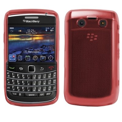 Logotrans Glossy Series Silikon H&uuml;lle f&uuml;r Blackberry 9700 Bold 2 rot
