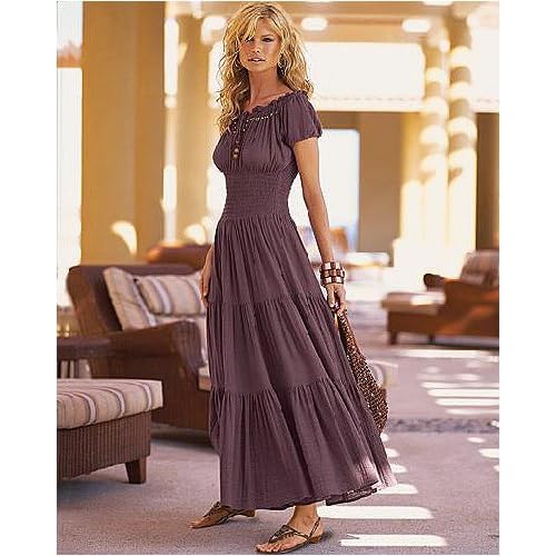 Tiered peasant dress