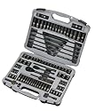 Stanley 92-839 Black Chrome and Laser Etched Socket Set, 99-Piece