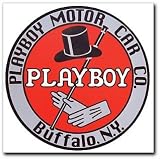 Signpast Reproduction Vintage Sign, PLAYBOY CARS