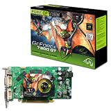 Point of View Nvidia GeForce 7900GT 256MB GDDR3 450/1320 PCI-E, SLI. With 2x DVI, 1x S-Video and 1x TV Outputs. HDTV Ready.