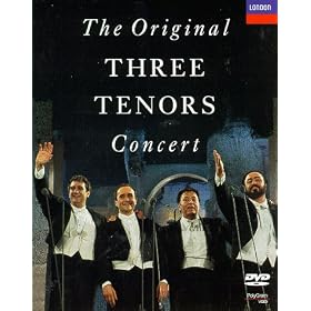 The original Three Tenors Concert (Carreras Domingo Pavarotti in Concert Mehta)