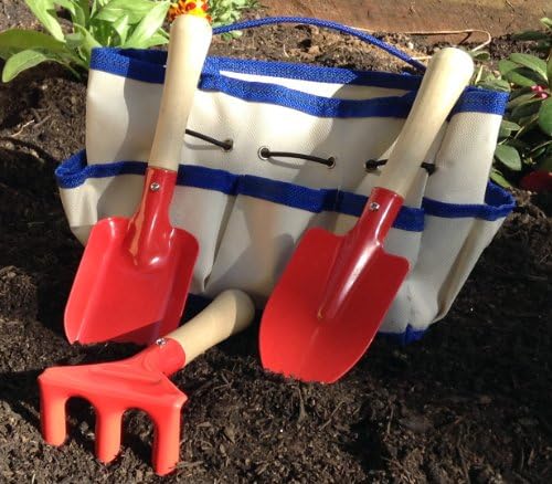 Kids Garden Tool Set with Tote