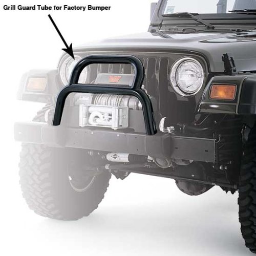 Warn 37171 Tubular Grill Guard for Jeep Wrangler TJ 1998-Up