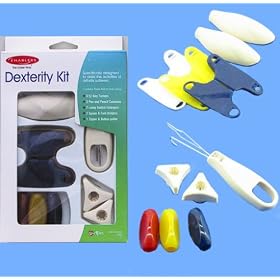 Click here to buy Arthritis Dexterity Kit - Set of 11 Aids for Daily Living by Distributed by Wellhaven Gifts for Seniors & Boomers.