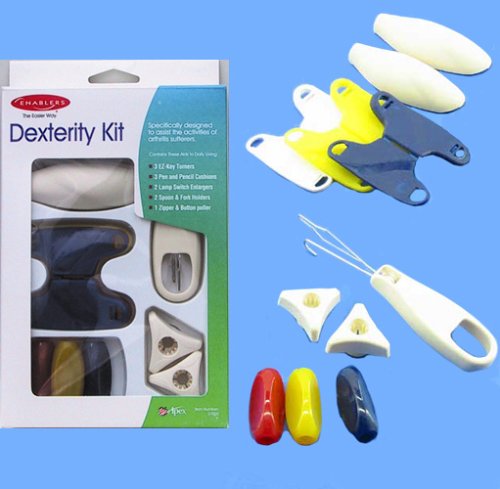 External hard drive:Arthritis Dexterity Kit - Set of 11 Aids for Daily Living