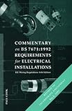 Commentary on BS 7671:1992 requirements for electrical installations : IEE wiring regulations 16th edition