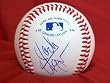 Jack Wagner Autographed ROLB Baseball, The Bold & the Beautiful, Melrose Place, General Hospital, Proof Photo of Jack Signing for Us.