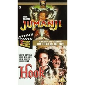 Jumanji and Hook [VHS] [1996]