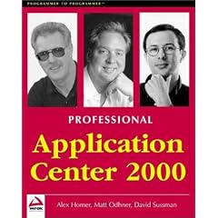 Professional Application Center 2000 (Programmer to Programmer)