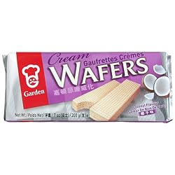 Garden Cream Wafers, Coconut Flavor, 7-Ounce Pack (Pack of 24)