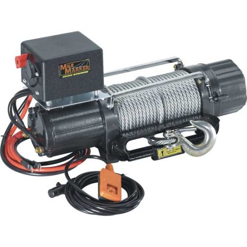 Mile Marker 12V DC Electric Winch - 9000-Lb. Capacity, Model# E9000