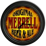 Merrell 's Beer and Ale Cascading Pub Wall Clock