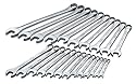 SK 86225 SuperKrome 23 Piece 12 Point 8-Millimeter to 32-Millimeter Combination Wrench Set