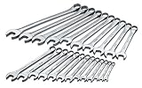SK 86225 SuperKrome 23 Piece 12 Point 8-Millimeter to 32-Millimeter Combination Wrench Set
