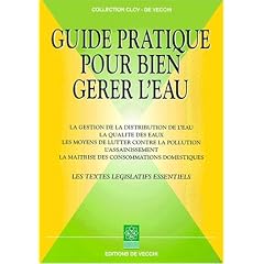 Guide pratique pour bien g�rer l'eau