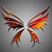 Phoenix Acrylbild Butterfly (Kappa)