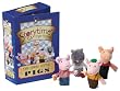 Three Little Pigs Storytime 10cm Finger Puppet