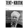 W. G. Sebald (TEXT+KRITIK 158)