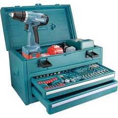 Makita 6271DWAET2 Akkuschrauber Set 55tlg. / 2 Gang, 2 Akkus, 2,0Ah