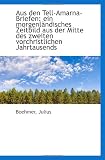 Aus den Tell-Amarna-Briefen: ein morgenl&Atilde;&curren;ndisches Zeitbild aus der Mitte des zweiten vorchristlichen - Boehmer, Julius