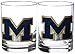 NCAA Michigan Wolverines Two Piece Rocks Glass Set