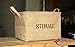 Proper Fulfillment 14.5x10.5x9-Inch Jute Storage Basket with Handles