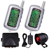 2 Way LCD Sensor Remote Security System Car Alarm 