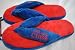 Philadelphia Phillies Team plush soft size large Flip Flop Thong Slippers