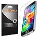 Samsung Galaxy S5 Mini Screen Protector [5-Pack], Flex Shield - Ultra Clear Japanese PET Film with Lifetime Warranty - Bubble-Free HD Clarity with Anti-Fingerprint & Scratch Resistance