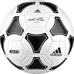 Adidas Adipure Nfhs Competition Ball, White/Black, 5