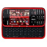 Nokia - 5730 - Téléphone portable - Ecran QVGA 2,4 - Quadri-bande - Appareil photo 3,2 Mpix - Radio FM Stéréo - Navigateur web / WAP / Bluetooth / EDGE / USB - Noir / Rouge