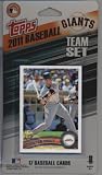 2011 Topps Limited Edition San Francisco Giants Baseball Card Team Set (17 Cards) - Not Available In Packs!!