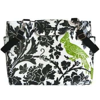 Reese Li Lexington Diaper Green Parrot