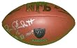 Jim Plunkett Autographed Oakland Raiders Logo NFL Wilson Composite Football Featuring "SB XV MVP" Inscription! Proof Photo