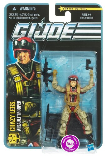 G.I. Joe Pursuit of Cobra 3 3/4 Inch Action Figure Crazy Legs