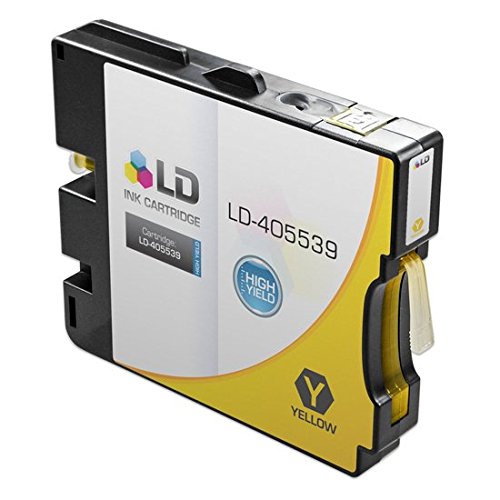 LD © Compatible Ricoh 405539 High-Yield Yellow Ink Cartridge (GC 21YH)