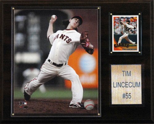 MLB Tim Lincecum San Francisco Giants Player Plaque