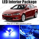 Blue LED Lights Interior Package Mitsubishi Lancer (6 Pieces) 