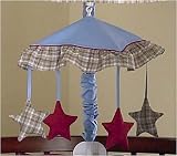 Frankie's Firetruck Musical Baby Crib Mobile