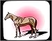 Decorated Mouse Pad with horse, equine, animal