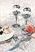 Ribbons and Roses Bride and Groom Flutes - 2 flutes per package