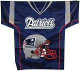 NFL New England Patriots Jersey Banner (34-by-30-Inch/2-Sided)